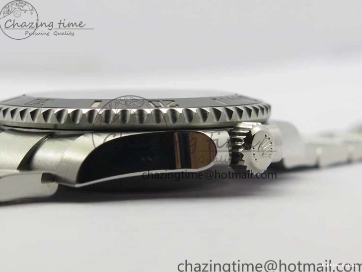 1221 Submariner 114060 No Date Black Ceramic ZZF 904L 1:1 Best Edition on SS Bracelet A Original 2989